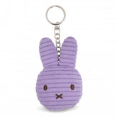 Miffy Eco Flat Keychain - Corduroy Lilac 10cm